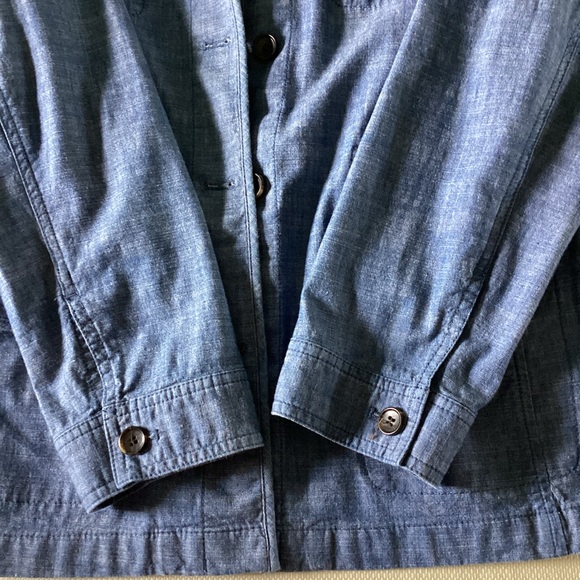 Talbots unlined blue jacket size L - Picture 8 of 13